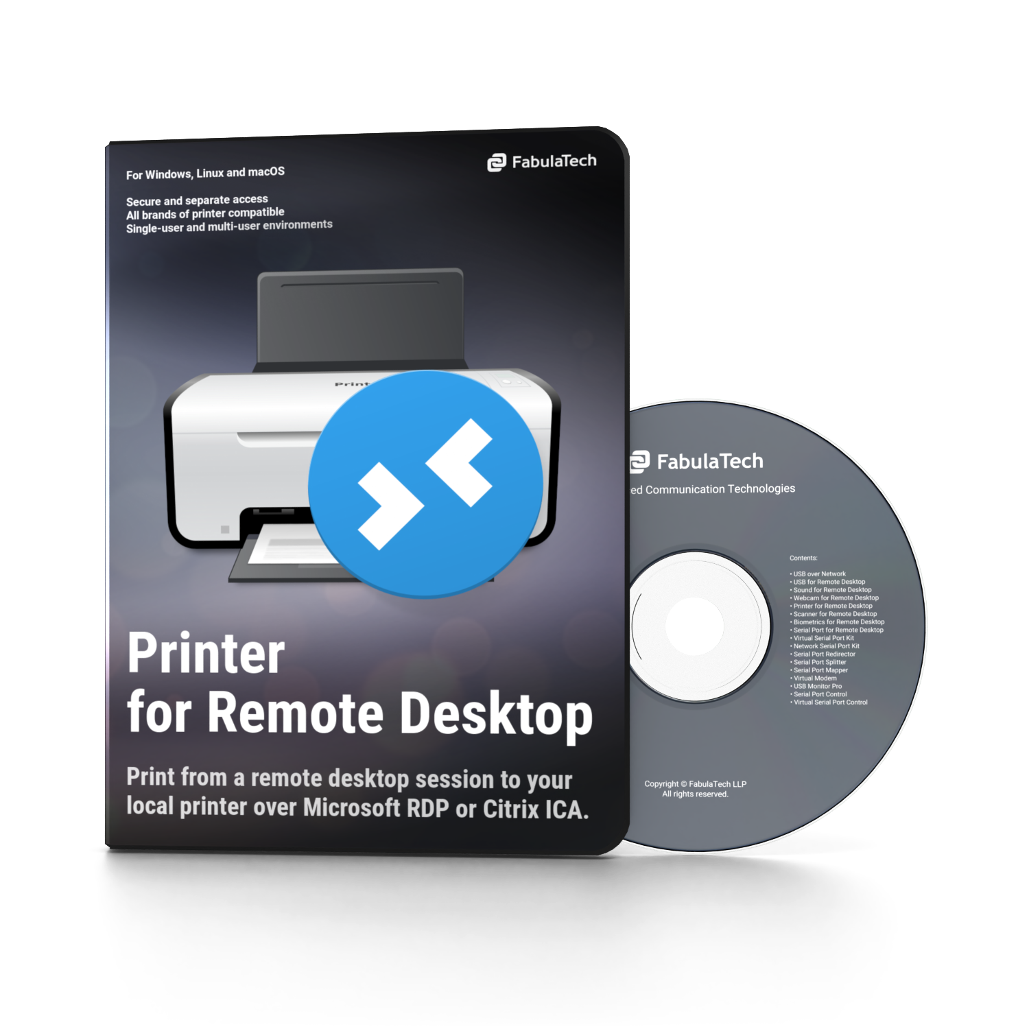 Printer for Remote Desktop box and CD, printable (png 1500x1500) Printer for Remote Desktop box and CD, printable (png 1500x1500)