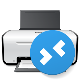 Printer for Remote Desktop icon, large (png 256x256)